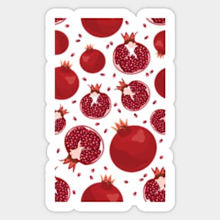 pomegranate Sticker